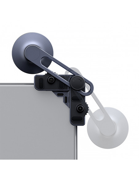 
Magnetinis automobilio telefono laikiklis, tvirtinamas prie ekrano - pilkas
