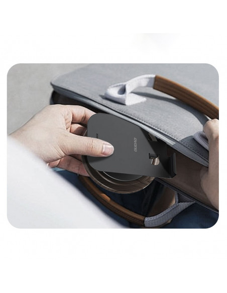 
360 laipsnių metalinis telefono stovas – pilkas
