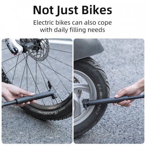 
Rankinis dviračio pompa - juoda
