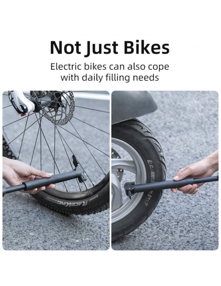 
Rankinis dviračio pompa - juoda
