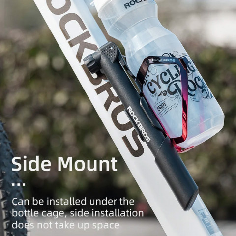 
Rankinis dviračio pompa - juoda
