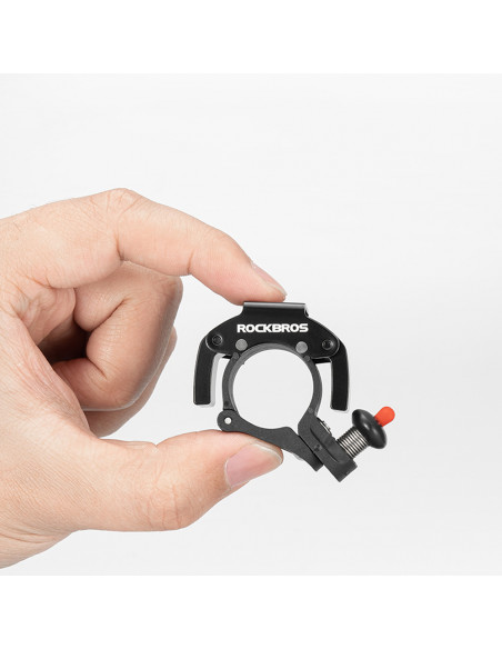 
C formos dviračio skambutis – juodas
