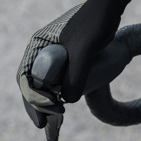 
Amortizuojančios dviračių pirštinės, L dydžio – žalios ir juodos
