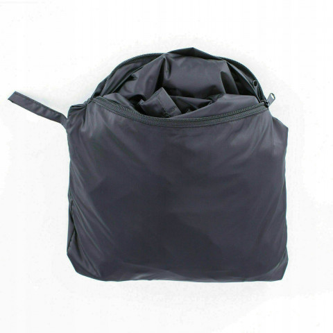 
Kvėpuojanti, vėjui nelaidi striukė su lietpalčiu, XL dydžio – juoda
