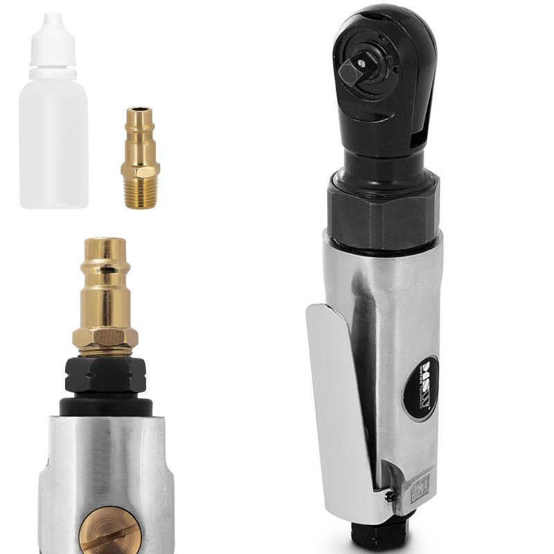 Pneumatinis reketinis kampinis veržliaraktis 20 Nm 1/4'' D 6 mm