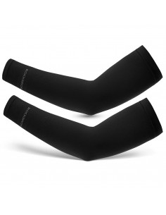 
Dviratininko rankų šildytuvai nuo saulės su UPF50+ filtru, 3 vnt. – juodi
