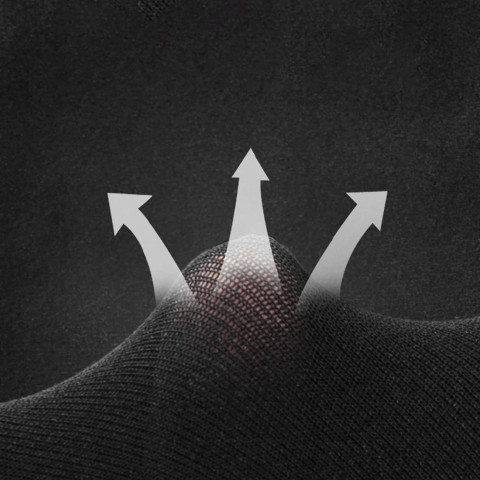 
Dviratininko rankų šildytuvai nuo saulės su UPF50+ filtru, 3 vnt. – juodi
