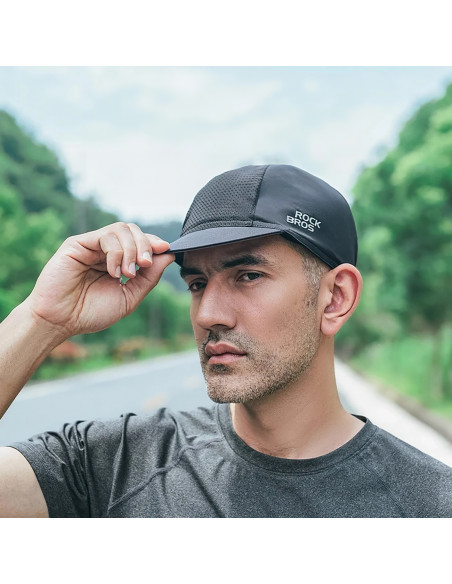 
Dviratininko kepuraitė su skydeliu - juoda
