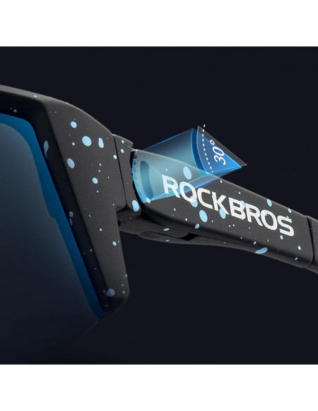 
Poliarizuoti dviratininko akiniai su UV 400 filtru – violetiniai
