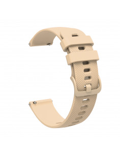 
Silikoninis dirželis, skirtas „Huawei Watch GT2/ GT3 42mm“ išmaniajam laikrodžiui – smėlio spalvos
