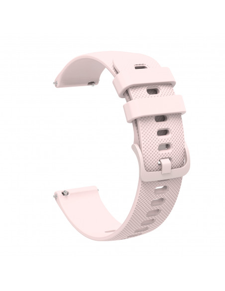 
Silikoninis dirželis, skirtas „Huawei Watch GT2/ GT3 42mm“ išmaniajam laikrodžiui – rožinis
