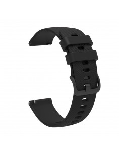 
Silikoninis dirželis, skirtas „Huawei Watch GT2/ GT3 42mm“ išmaniajam laikrodžiui – juodas
