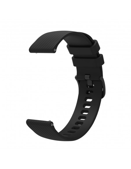 
Silikoninis dirželis, skirtas „Huawei Watch GT2/ GT3 42mm“ išmaniajam laikrodžiui – juodas
