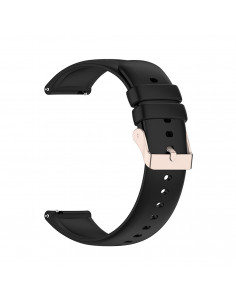 
Silikoninis dirželis, skirtas „Xiaomi Mi Watch“ / „Amazfit GTR 47mm“ laikrodžiui - juodas
