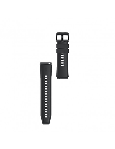 
Silikoninis dirželis, skirtas Huawei Watch GT 2/ 3/ 4/ 2 Pro/ 3 Pro/ 4 Pro/ GT 2e 46 mm - juodas
