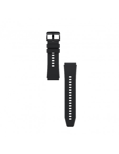 
Silikoninis dirželis, skirtas Huawei Watch GT 2/ 3/ 4/ 2 Pro/ 3 Pro/ 4 Pro/ GT 2e 46 mm - juodas
