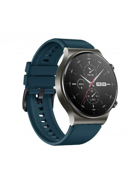 
Silikoninis dirželis, skirtas Huawei Watch GT 2/ 3/ 4/ 2 Pro/ 3 Pro/ 4 Pro/ GT 2e 46 mm - tamsiai žalias
