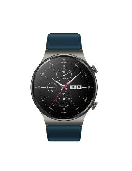 
Silikoninis dirželis, skirtas Huawei Watch GT 2/ 3/ 4/ 2 Pro/ 3 Pro/ 4 Pro/ GT 2e 46 mm - tamsiai žalias
