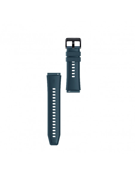 
Silikoninis dirželis, skirtas Huawei Watch GT 2/ 3/ 4/ 2 Pro/ 3 Pro/ 4 Pro/ GT 2e 46 mm - tamsiai žalias
