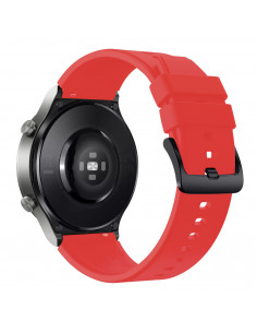 
Silikoninis dirželis, skirtas Huawei Watch GT 2/ 3/ 4/ 2 Pro/ 3 Pro/ 4 Pro/ GT 2e 46 mm - raudonas
