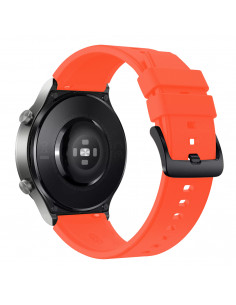 
Silikoninis dirželis, skirtas Huawei Watch GT 2/ 3/ 4/ 2 Pro/ 3 Pro/ 4 Pro/ GT 2e 46 mm - oranžinis
