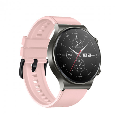 
Silikoninis dirželis, skirtas Huawei Watch GT 2/ 3/ 4/ 2 Pro/ 3 Pro/ 4 Pro/ GT 2e 46mm - rudas
