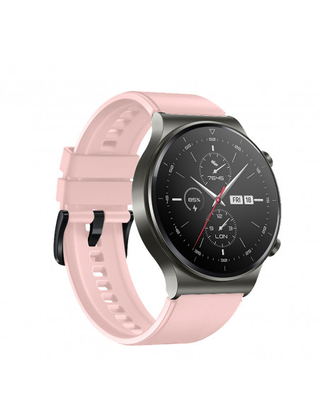 
Silikoninis dirželis, skirtas Huawei Watch GT 2/ 3/ 4/ 2 Pro/ 3 Pro/ 4 Pro/ GT 2e 46mm - rudas
