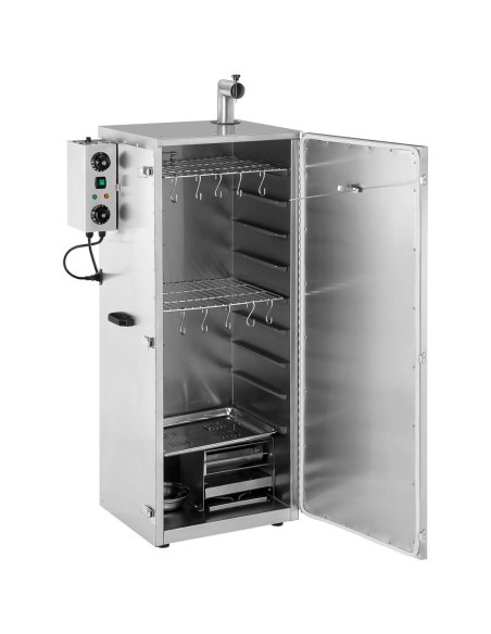 Elektrinė rūkyklos rūkymo krosnelė 8 grotelės 147 l 1000 W Elektrinė rūkyklos rūkymo krosnelė 8 grotelės 147 l 1000 W