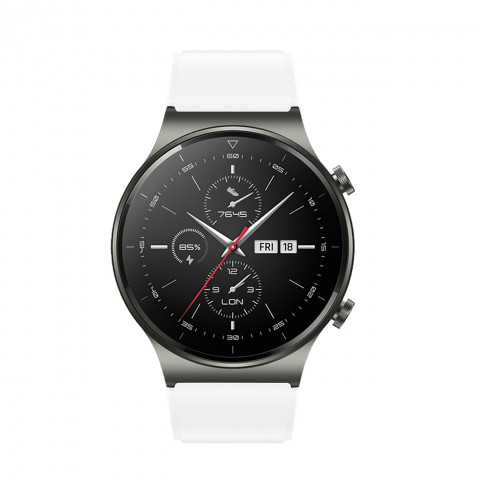 
Silikoninis dirželis, skirtas Huawei Watch GT 2/ 3/ 4/ 2 Pro/ 3 Pro/ 4 Pro/ GT 2e 46 mm - baltas

