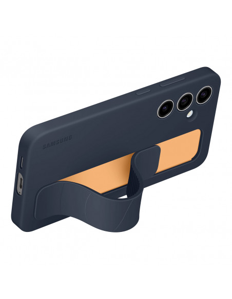 
„Samsung Galaxy S24 FE“ stovintis dėklas su rankena / stovu – tamsiai mėlynas
