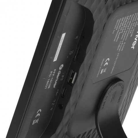 
PFF-1012B 10.1" skaitmeninis nuotraukų rėmelis 16 GB „Wi-Fi“ microSD – juodas
