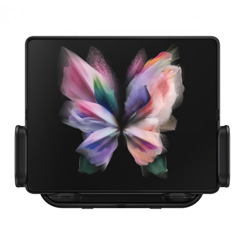 
„Samsung“ automobilio laikiklis su belaidžiu įkrovikliu išmaniesiems telefonams – juodas
