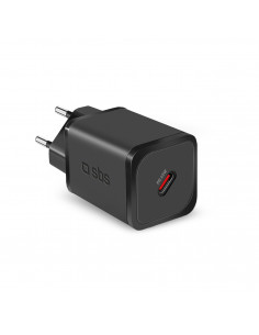 
„Power Delivery GaN USB-C“ 45 W sieninis įkroviklis – juodas
