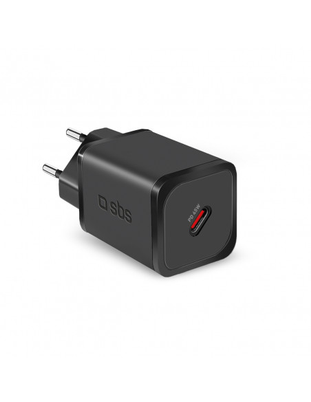 
„Power Delivery GaN USB-C“ 45 W sieninis įkroviklis – juodas
