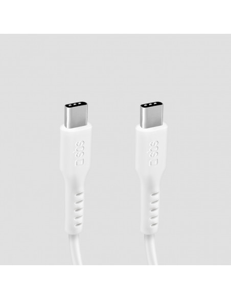 
USB-C PD 25W 1 m laidas – baltas
