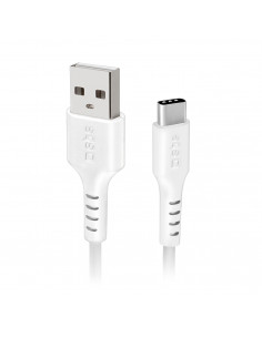 
USB-A - USB-C laidas 1,5 m - baltas
