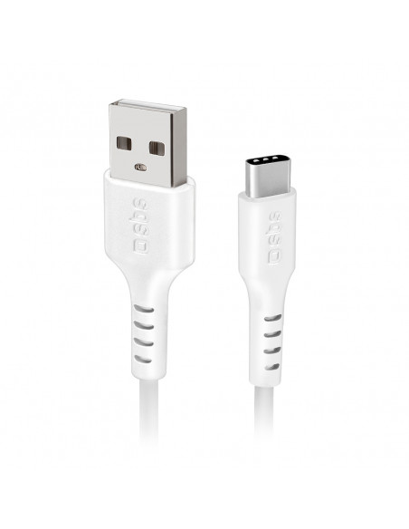 
USB-A - USB-C laidas 1,5 m - baltas
