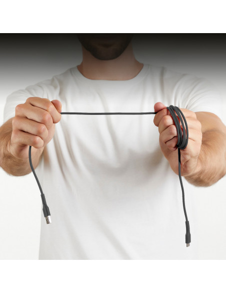 
USB-A - USB-C laidas 1,5 m - juodas
