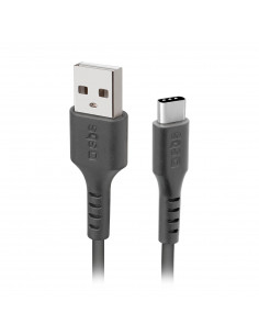 
USB-A - USB-C laidas 2 m - juodas
