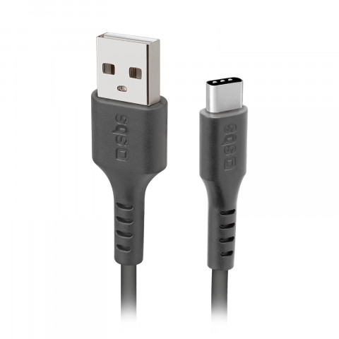 
USB-A - USB-C laidas 2 m - juodas

