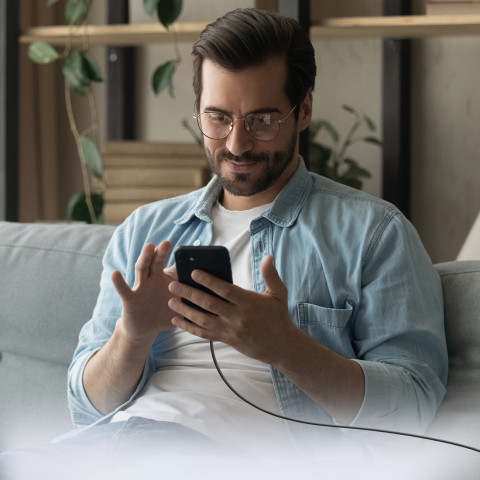 
USB-C 60W pintas laidas 1,5 m – juodas
