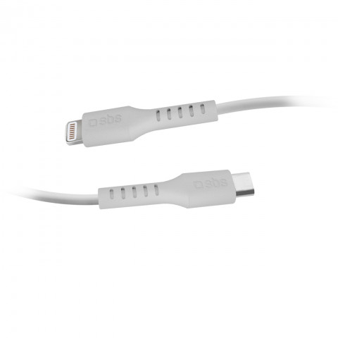 
„MFi“ sertifikuotas USB-C į „iPhone Lightning“ laidas, 1 m – baltas
