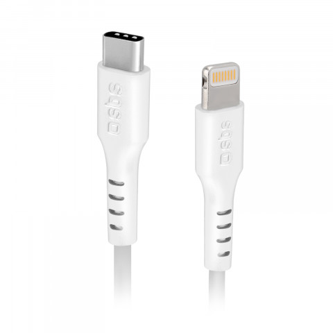 
USB-C – iPhone Lightning kabelis 2 m – baltas

