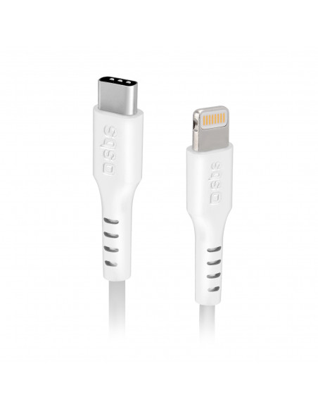 
USB-C – iPhone Lightning kabelis 2 m – baltas
