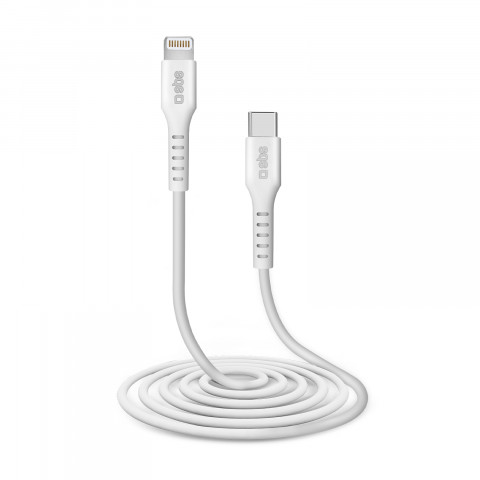 
USB-C – iPhone Lightning kabelis 2 m – baltas
