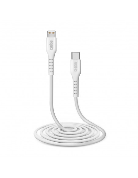 
USB-C – iPhone Lightning kabelis 2 m – baltas

