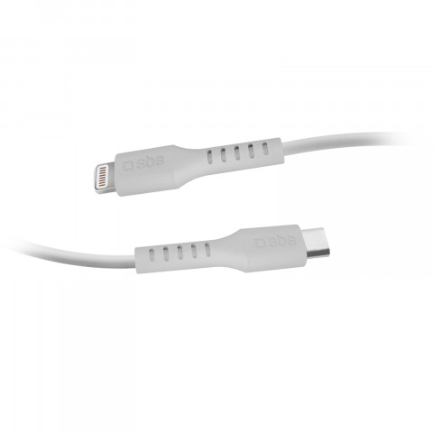
USB-C – iPhone Lightning kabelis 2 m – baltas
