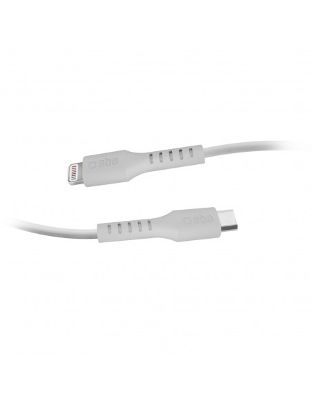 
USB-C – iPhone Lightning kabelis 2 m – baltas
