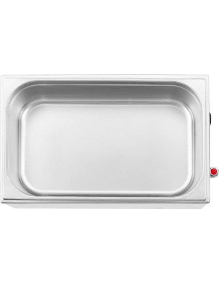 Bain marie elektrinis šildytuvas su čiaupu GN 1/1 600 W Bain marie elektrinis šildytuvas su čiaupu GN 1/1 600 W