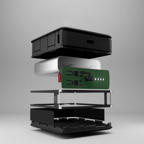 
10000 mAh išorinė baterija su įkrovikliu (Power Delivery) – juoda
